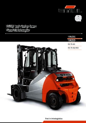 Carrelli elevatori frontali diesel Still RX 70-80/900