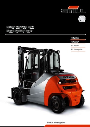Carrelli elevatori frontali diesel Still RX 70-80/900
