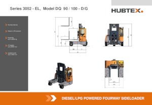 Caricatori laterali diesel Hubtex DQ 100-G