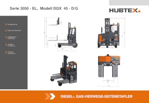 Caricatori laterali diesel Hubtex DQ 45-D