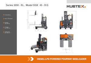Caricatori laterali diesel Hubtex DQ 45-D