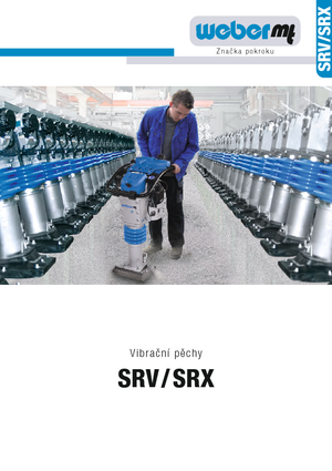 Costipatori Diesel e Benzina weber mt SRX 75 DH