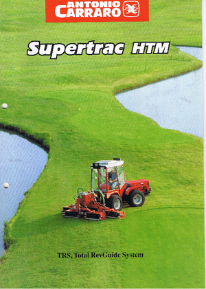 Veicoli comunali multiuso diesel Carraro Supertrac 5400 HTM