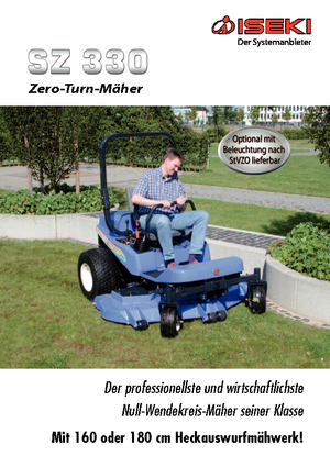 Trattorini tosaerba, Giardino e Giardinaggio Iseki SZ 330