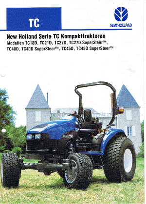 Veicoli comunali multiuso diesel New Holland TC 27 D