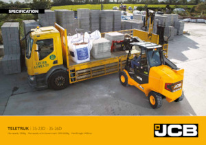 Sollevatori Telescopici Fissi JCB TLT35-23D 