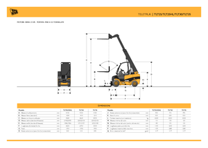 Sollevatori Telescopici Fissi JCB TLT25D