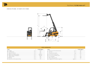 Sollevatori Telescopici Fissi JCB TLT30