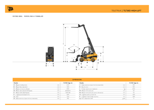 Sollevatori Telescopici Fissi JCB TLT30