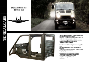 Veicoli comunali multiuso diesel Bremach Trex 35.3/4