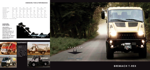 Veicoli comunali multiuso diesel Bremach Trex 35.3/4