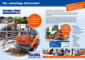 Veicoli comunali multiuso diesel Tuchel Trio