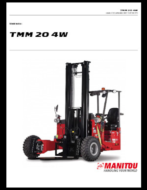 Carrelli elevatori diesel Manitou TMM 20-4 W