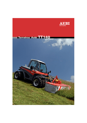 Veicoli comunali multiuso diesel Aebi TT 140