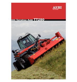 Veicoli comunali multiuso diesel Aebi TT 280