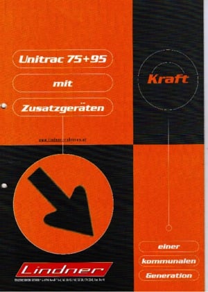 Veicoli comunali multiuso diesel Lindner Unitrac 75