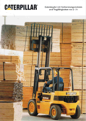 Carrelli elevatori frontali diesel Caterpillar VC 60 E