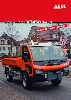 Veicoli comunali multiuso diesel Aebi VT 450 Vario