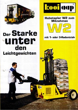 Carrelli elevatori diesel Kooi-Aap W 2-3 V