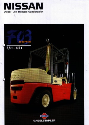 Carrelli elevatori frontali diesel Nissan WGF 03 A 45 U
