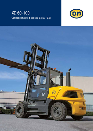 Carrelli elevatori frontali diesel OM XD 80