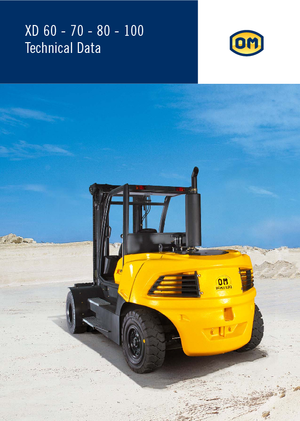 Carrelli elevatori frontali diesel OM XD 80