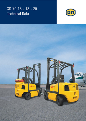 Carrelli elevatori frontali diesel OM XD 18