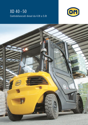 Carrelli elevatori frontali diesel OM XD 40