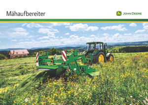Falciatrici a dischi frontale disco con condizionatore John Deere 131