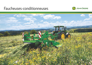 Falciatrici a dischi frontale disco con condizionatore John Deere 131