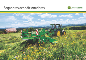 Falciatrici a dischi frontale disco con condizionatore John Deere 131