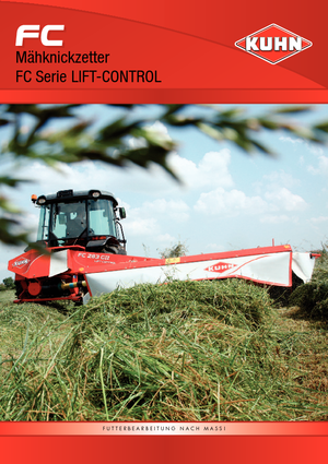 Falciatrici a dischi disco con condizionatore Kuhn FC 243 R-GII