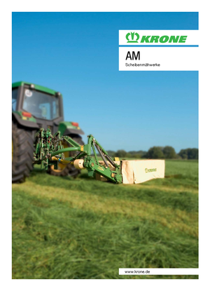 Falciatrici a dischi disco senza condizionatore Krone AM 283 S