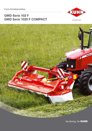 Falciatrici a dischi frontale disco senza condizionatore Kuhn GMD 702 F