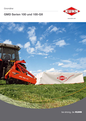 Falciatrici a dischi disco senza condizionatore Kuhn GMD 700 GII