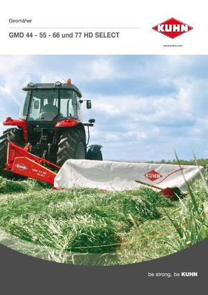 Falciatrici a dischi disco senza condizionatore Kuhn GMD 55 Select