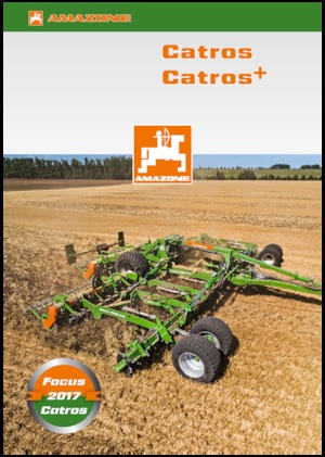 Erpici a dischi-gancio Amazone Catros+ 5002-2TS