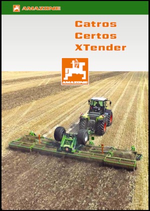 Erpici a dischi-gancio Amazone Catros XL 3003 