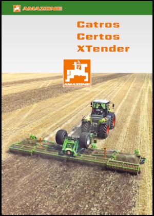 Erpici a dischi-gancio Amazone Catros XL 3003 