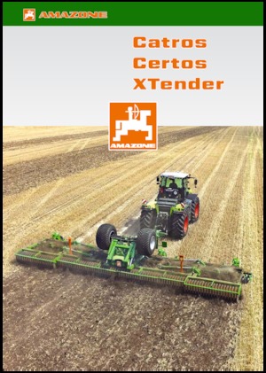 Erpici a dischi-gancio Amazone Catros XL 3003 