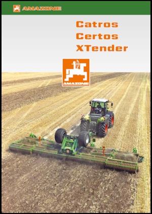 Erpici a dischi-gancio Amazone Catros XL 3003 