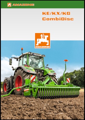 Erpici a dischi-gancio Amazone CombiDisc 3000 