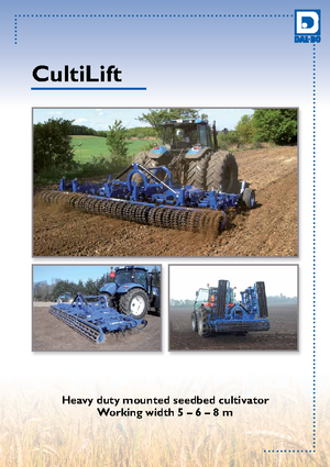 Erpici a dischi-gancio DAL-BO CultiLift 500