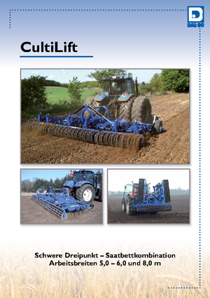 Erpici a dischi-gancio DAL-BO CultiLift 500