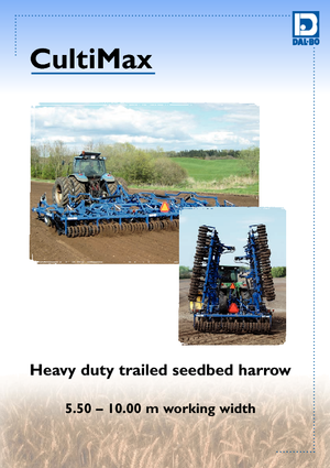 Erpici a dischi-gancio DAL-BO CultiMax 550