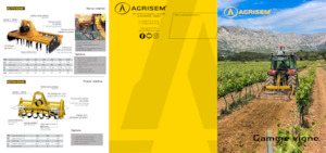 Erpici a dischi-gancio Agrisem Disc-o-Vigne V