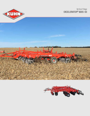 Erpici a dischi-gancio Kuhn Excelerator 8005-50