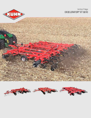 Erpici a dischi-gancio Kuhn Excelerator 8010-25