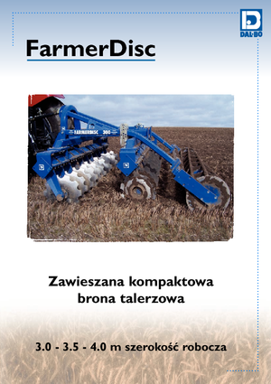 Erpici a dischi-gancio DAL-BO FarmerDisc 300