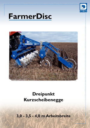 Erpici a dischi-gancio DAL-BO FarmerDisc 400